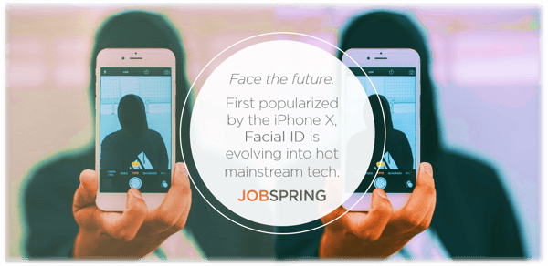 tech trends face recognition, facial ID